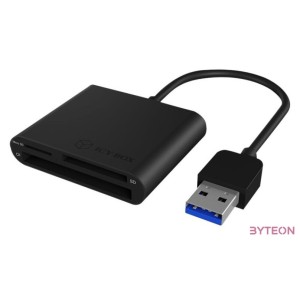 IcyBox External card reader USB 3.0, CF, SD, microSD