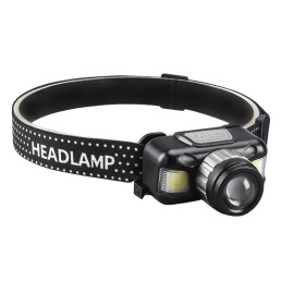 Headlight Warsun WD09D, 200lm, 1x18650 USB-C