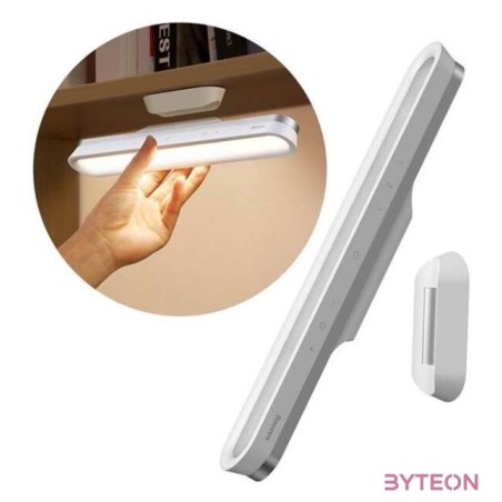 Baseus Magnetic Stepless Pro mágneses lámpa, érintőpanellel (fehér)