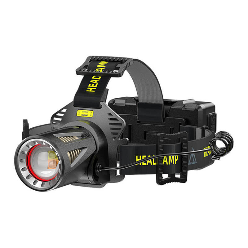 Headlight Warsun H620, 700/920lm, 3x18650, USB-C