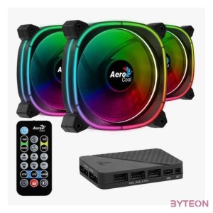 AeroCool Astro 12 ARGB 120mm (3-Pack, Remote control)