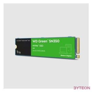 Western Digital Green WDS100T3G0C SSD meghajtó M.2 1000 GB PCI Express QLC NVMe