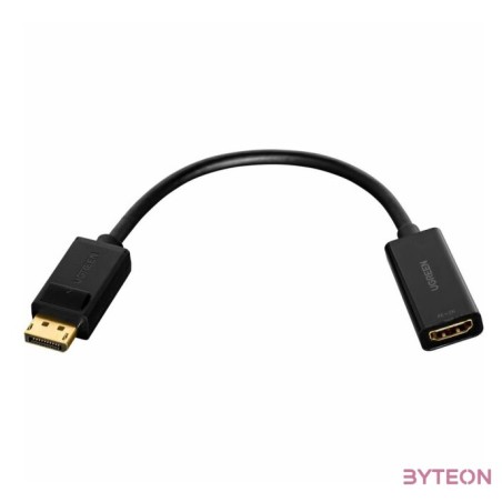 UGREEN MM137 DisplayPort kábel (dugó) - 4K HDMI (aljzat) adapter(fekete)