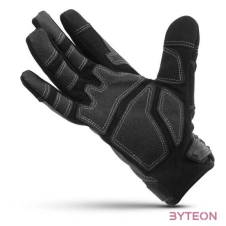 Handy 11142M PVC betétes munkavédelmi kesztyű érintőképernyős ujjbeggyel