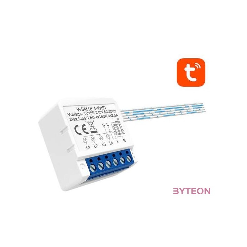 Smart Switch Module WiFi Avatto WSM16-W4 TUYA