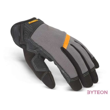 Handy 11142XL PVC betétes munkavédelmi kesztyű érintőképernyős ujjbeggyel