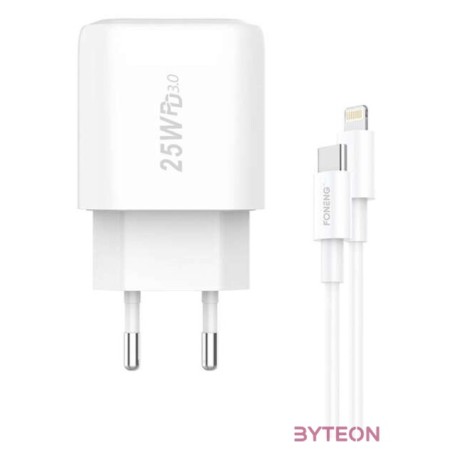 Quick Charger Foneng EU40 25W  Type-C to Lightning Cable