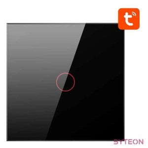 Smart Light Switch ZigBee Avatto ZTS02-EU-B1 1 Way TUYA (black)