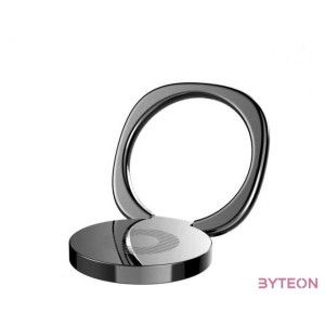 Baseus Pritive gyűrűs fogantyú telefonhoz (fekete)