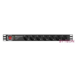 LANBERG rack PDU Pro 19inch 1U 16A 7x Shuko 2m black
