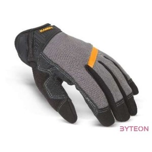 Handy 11142M PVC betétes munkavédelmi kesztyű érintőképernyős ujjbeggyel