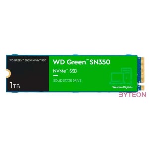 Western Digital Green WDS100T3G0C SSD meghajtó M.2 1000 GB PCI Express QLC NVMe