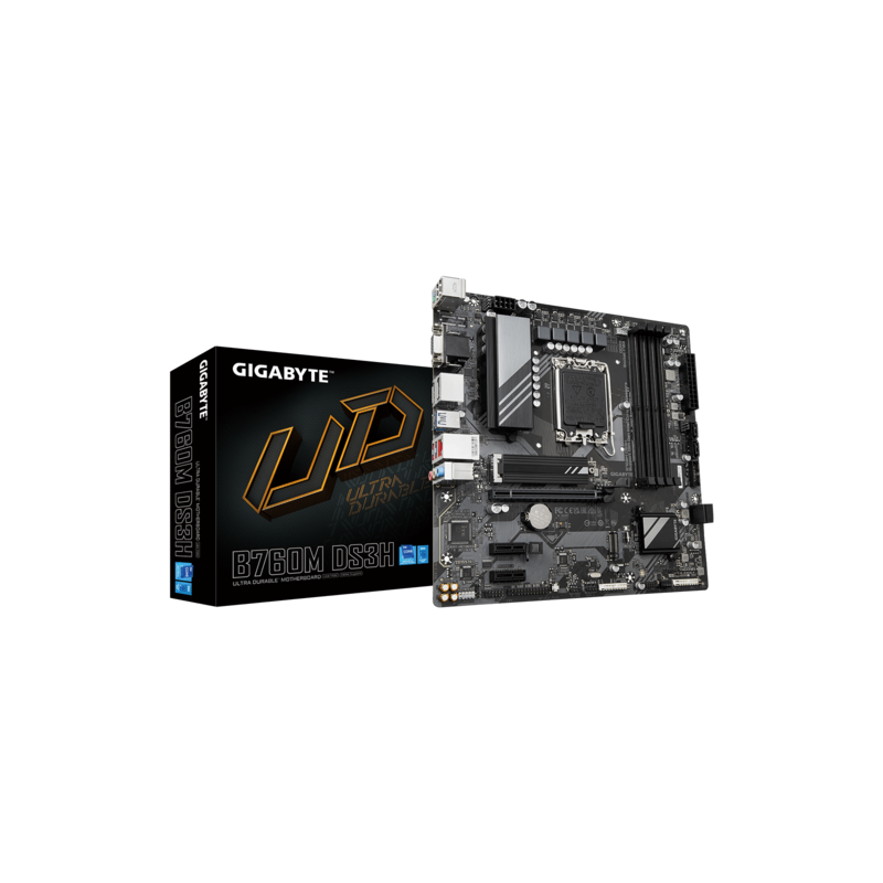 GigaByte B760M DS3H alaplap (DDR5)