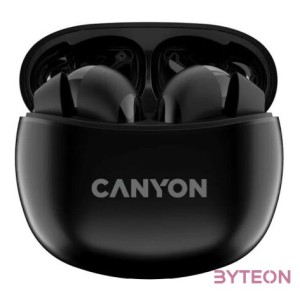 Canyon CNS-TWS5B Wireless Headset - Fekete