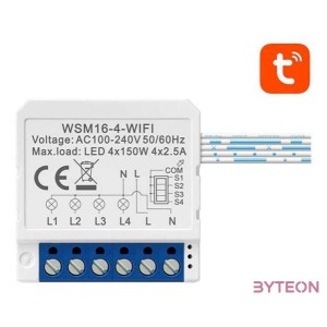 Smart Switch Module WiFi Avatto WSM16-W4 TUYA