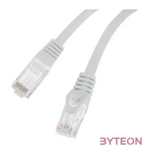 LANBERG Patchcord cat.6 UTP LSZH CU 1m grey Fluke passed