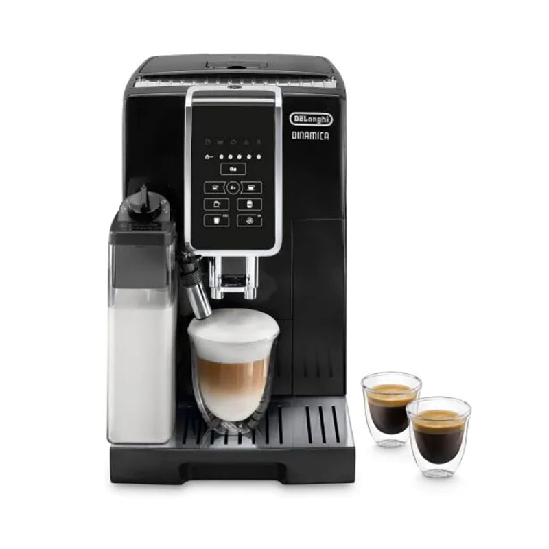 DeLonghi ECAM350.50.B 15 bar automata kávéfőző tejhabosítóval