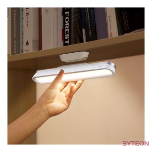 Baseus Magnetic Stepless Pro mágneses lámpa, érintőpanellel (fehér)