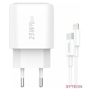 Quick Charger Foneng EU40 25W  Type-C to Lightning Cable
