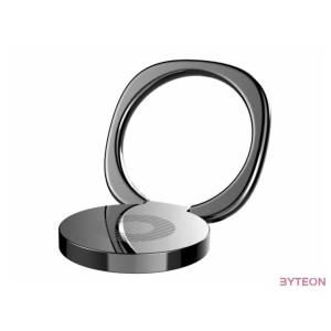 Baseus Pritive gyűrűs fogantyú telefonhoz (fekete)