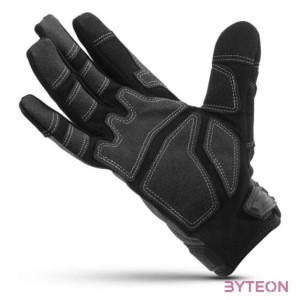 Handy 11142M PVC betétes munkavédelmi kesztyű érintőképernyős ujjbeggyel