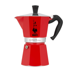 Bialetti 4943 Moka Express 6 személyes piros kotyogós kávéfőző