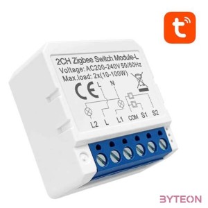 Smart Switch Module ZigBee Avatto LZWSM16-W2 No Neutral TUYA