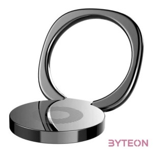 Baseus Pritive gyűrűs fogantyú telefonhoz (fekete)