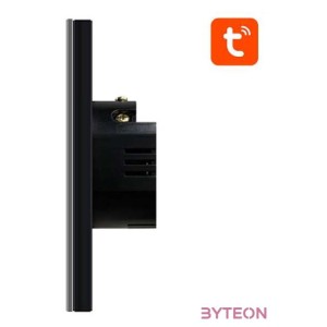 Smart Light Switch ZigBee Avatto ZTS02-EU-B2 2 Way TUYA (black)