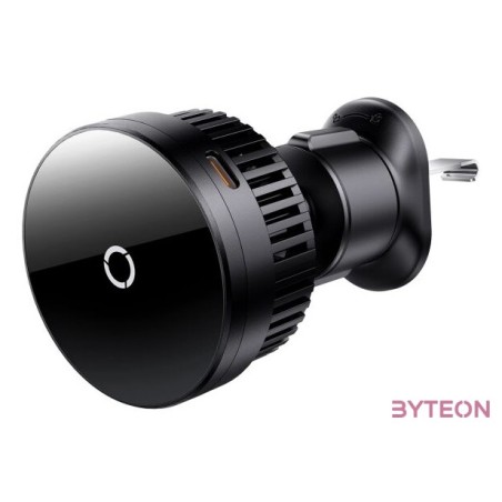 Baseus MagPro Mágneses autós telefontartó, 15W (fekete)