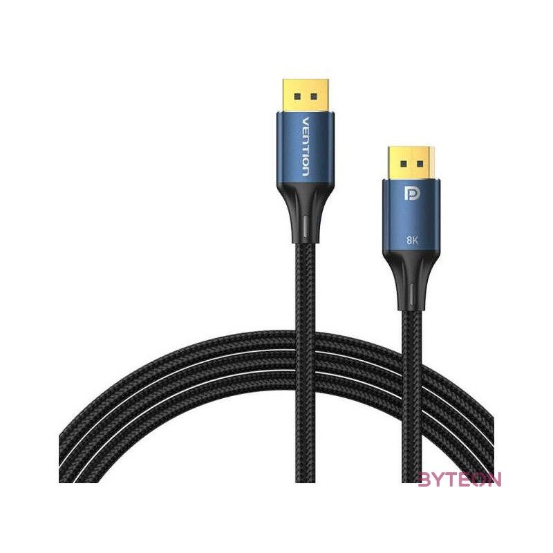 DisplayPort 1.4 Cable Vention HCELI 3m, 8K 60Hz, 4K 120Hz (blue)