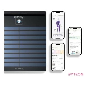Withings Withings Body Scan fekete személymérleg
