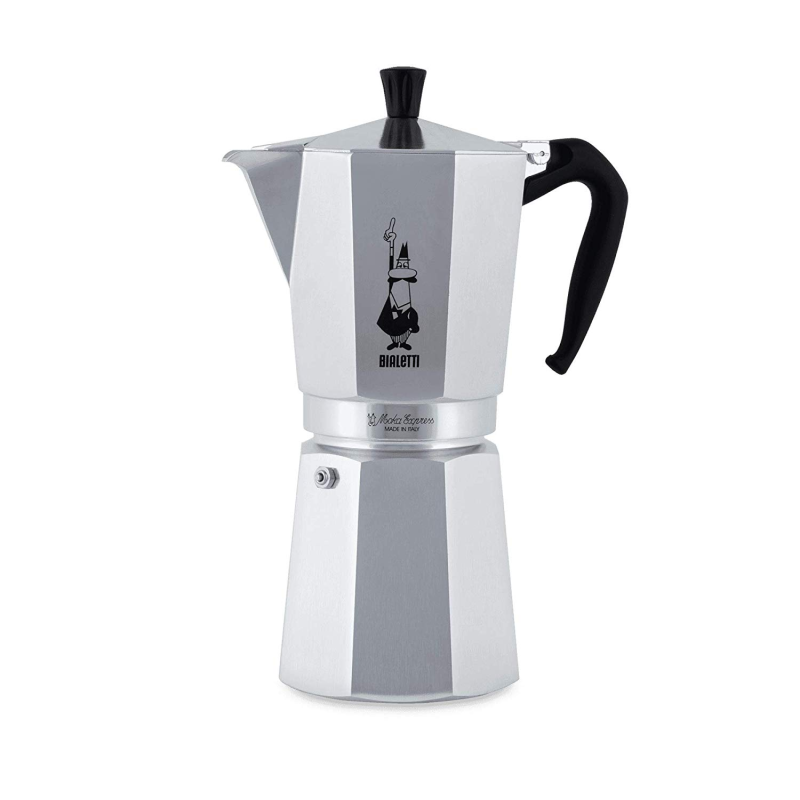 Bialetti Moka Express 18 személyes inox kotyogós kávéfőző