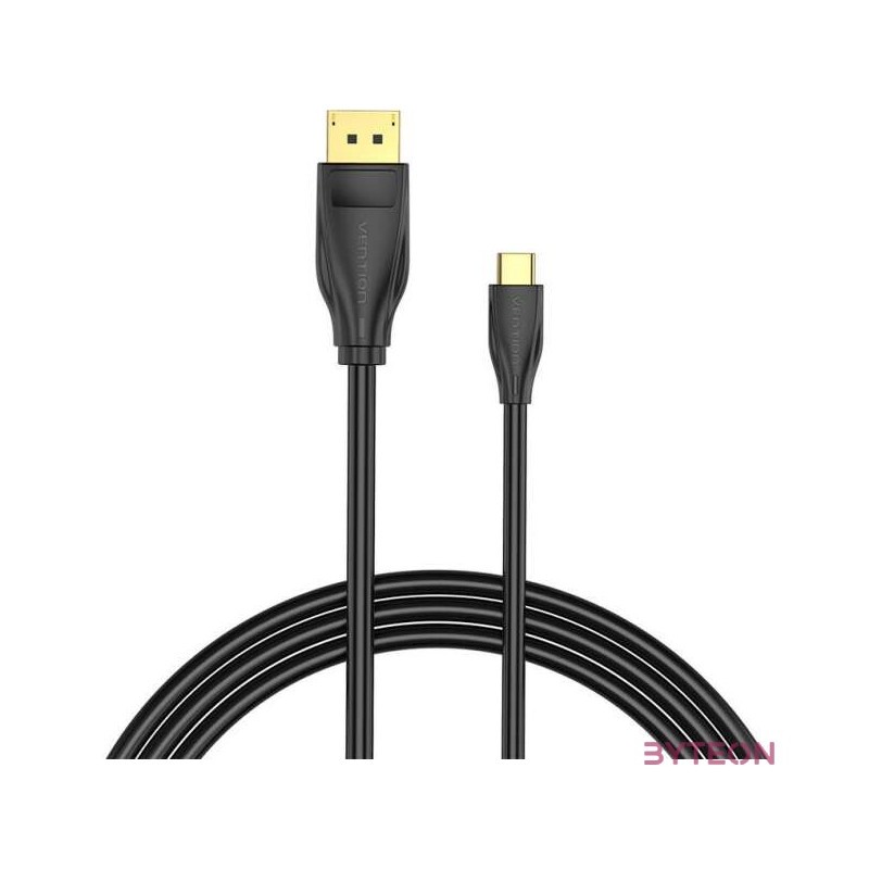 USB-C to DisplayPort 1.4 Cable Vention CGYBG, 1,5m, 8K 60Hz,4K 120Hz (black)