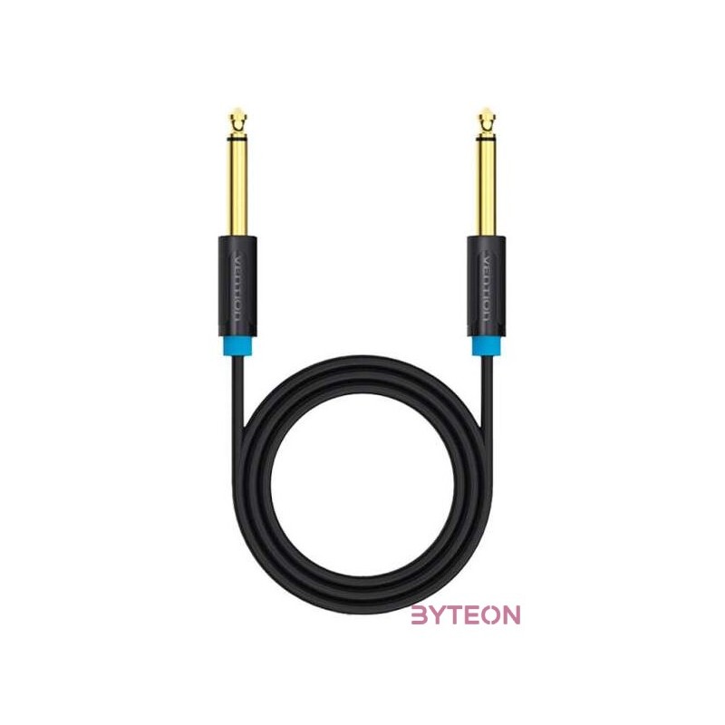 Audio Cable TS 6.35mm Vention BAABJ 5m (black)