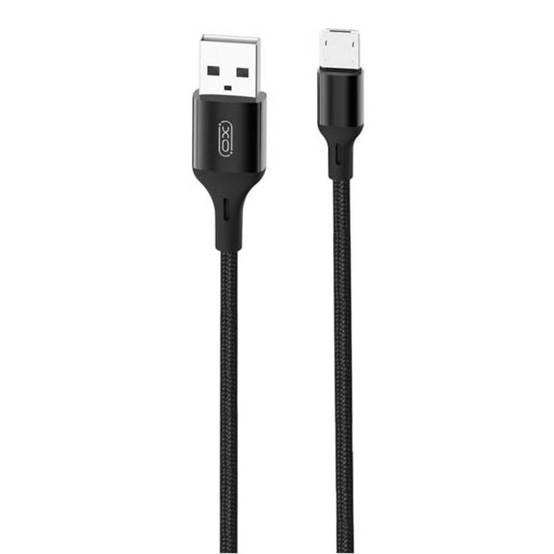 Cable USB to Micro USB XO NB143, 1m (black)