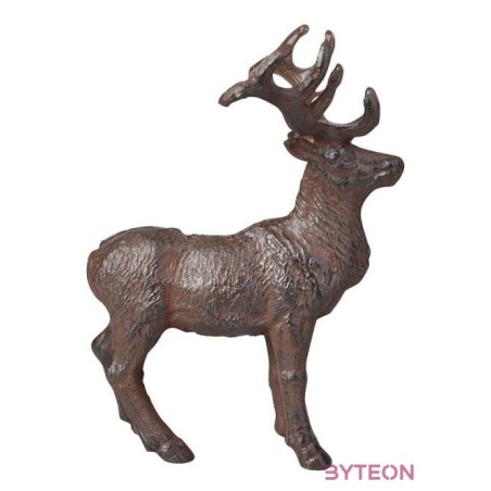 Öntöttvas szarvas szobor, B