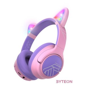 PowerLocus Bobo Cat Ears Wireless Headphones for Kids