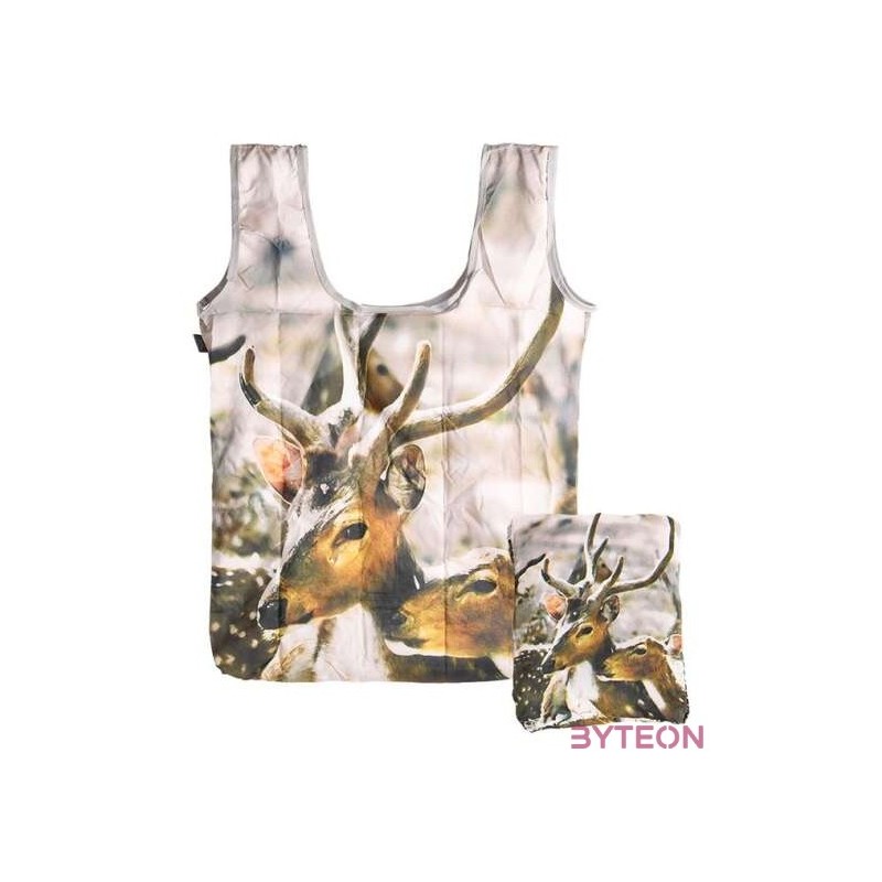 Összehajtható szarvasos táska, 40 x 57 cm