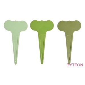 Fém zöld palántajelölő szett, 6 db-os