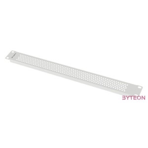 Lanberg AK-1411-S 19 1U szürke fém hálós,perforált vakpanel