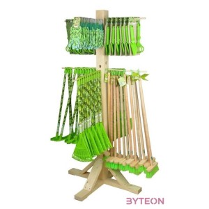 Gyerek szerszámtartó fa display, 2 szintes, 85 x 85 x 156 cm