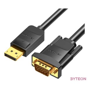 DisplayPort to VGA Cable Vention HBLBG 1,5m, 1080P 60Hz(Black)