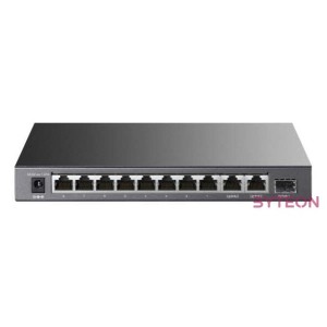 TP-Link TL-SL1311P 8x10,100Mbps LAN port 8xPoE 2xGbE LAN 1xGbE SFP port nem menedzselhető asztali switch