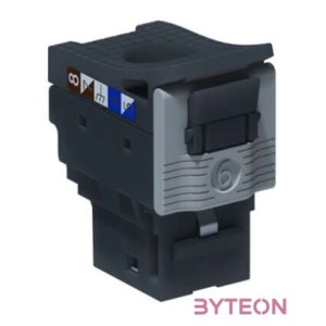 Legrand 632911 Linkeo C 24 db-os Cat5e árnyékolatlan (UTP) 1Gigabit 100Mhz RJ45 Keystone jack készlet