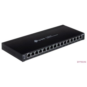 TP-Link TL-SG2016P JetStream 8xGbE LAN, 8xGbE PoE LAN smart menedzselhető PoE switch