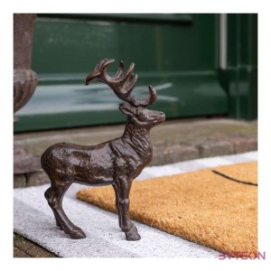 Öntöttvas szarvas szobor, B