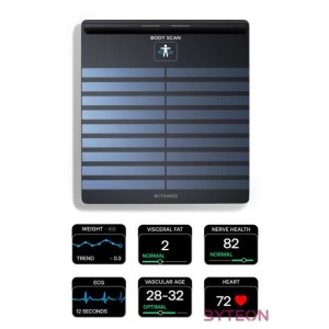 Withings Withings Body Scan fekete személymérleg