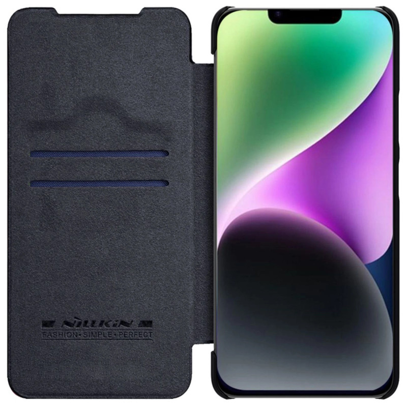 Nillkin Qin Pro Leather Case for iPhone 13/14 (Black)