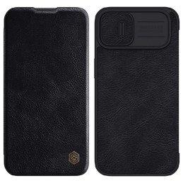 Nillkin Qin Pro Leather Case for iPhone 13/14 (Black)